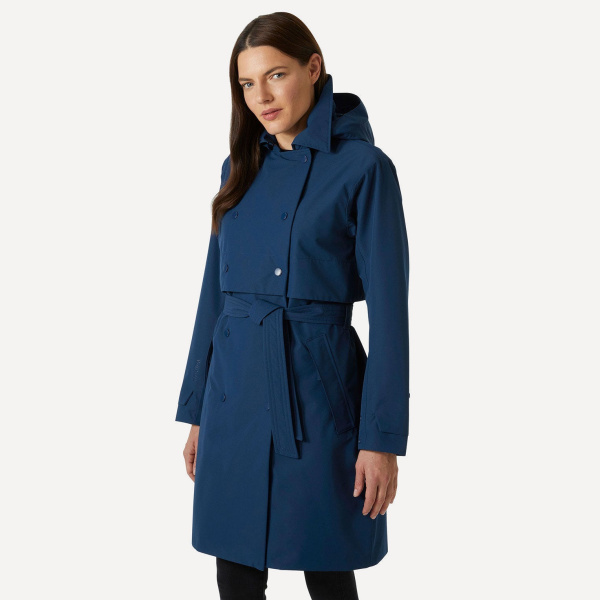 Плащ HH Wmn Jane Insulated Trench Coat (; L; Ocean)